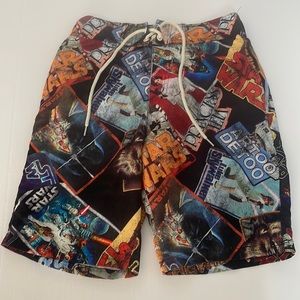 Star Wars men’s swim board shorts small